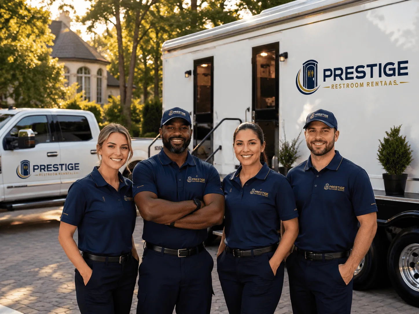 Trusted Luxury Portable Restrooms company in Scott Air Force Base, IL
